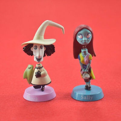 Cartoon 6ps Nightmare Before Christmas Jack Skellington Figures Figurines Playset