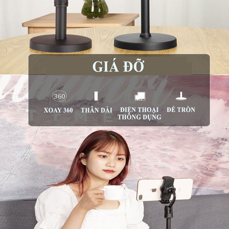 Kẹp Điện Thoại Livestream, Giá Đỡ Điện Thoại Hỗ Trợ Livestream, Quay Phim, Ghi Hình Đa Năng LEON OFFICIAL | BigBuy360 - bigbuy360.vn