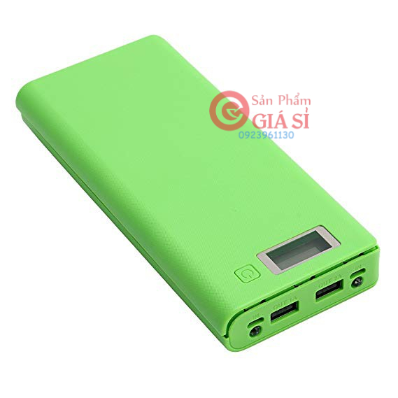 Box sạc dự phòng 8 cell LCD (Không pin) ❤️freeship❤️