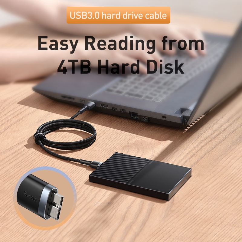 Dây cáp điều hợp USB 3.0 qua micro B 5GB cho ổ cứng HDD
