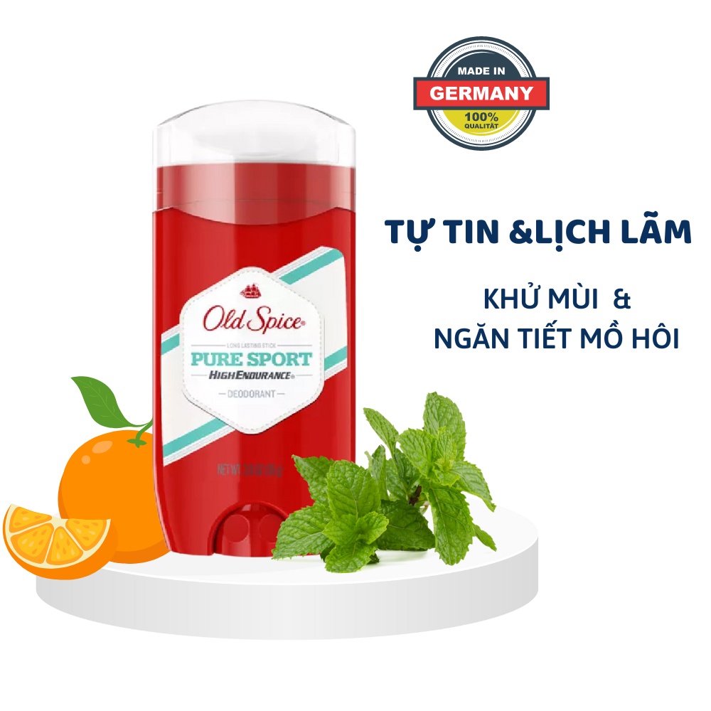Lăn khử mùi Old Spice, sáp khử mùi, Bản Đức - Shop Lavenic