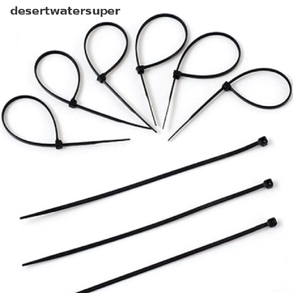 Set 100 Dây Rút nylon Buộc Dây Cáp Tiện Lợi