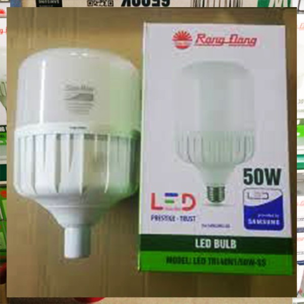 Đèn bulb trụ, đèn led bulb trụ  Rạng Đông 20W, 30W, 40W, 50W, bảo hành 2 năm