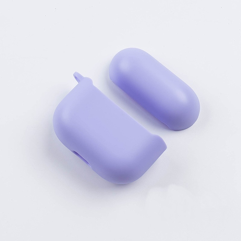 Ốp Bảo Vệ TPU Màu Macaron Cho AIRPODS 3 Kèm Khóa