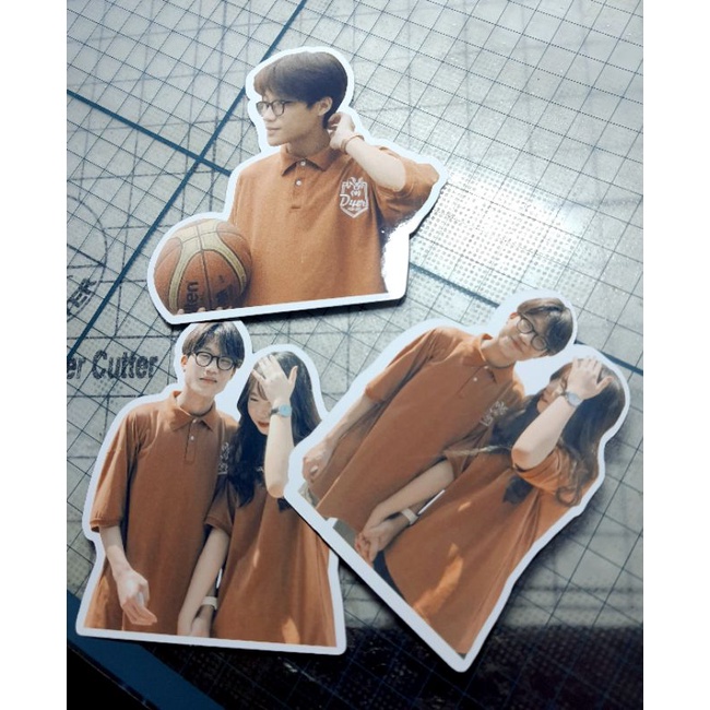 Die-cut, cắt bế ảnh in theo yêu cầu, có cán bóng bền màu, decan dán được ,trang trí khung 3D, sổ scrapbook