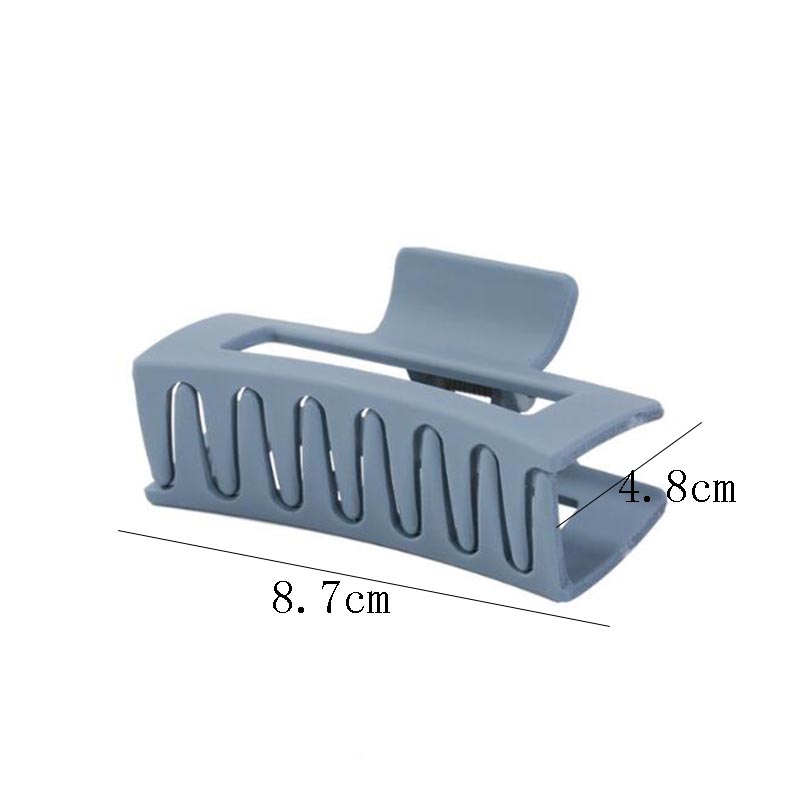 Kẹp Tóc Hình Chữ Nhật Cỡ Lớn Phong Cách Hàn Quốc Hairclips