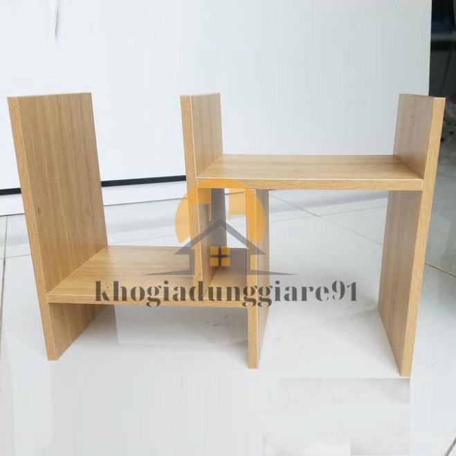 KỆ SÁCH GỖ ĐỂ BÀN ĐA NĂNG ĐIỀU CHỈNH ĐƯỢC KÍCH THƯỚC