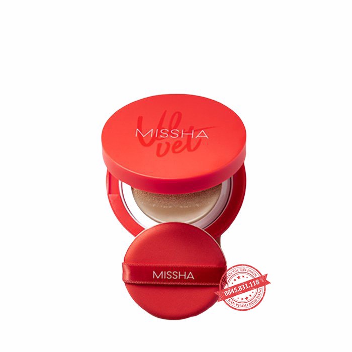 Phấn Nước Missha Đỏ Velvet Finish Cushion Mỏng Mịn, Che Phủ Cực Tốt CS59-HÀNG CHÍNH HÃNG | BigBuy360 - bigbuy360.vn