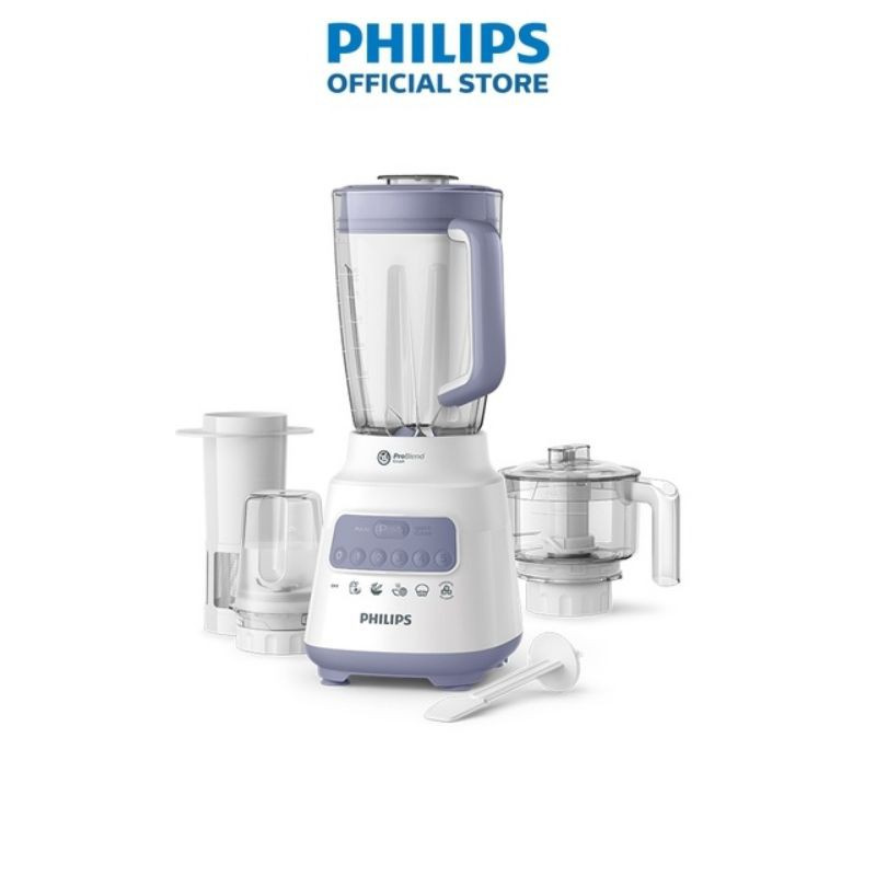 [ Giá Gốc ] Máy xay sinh tố Philips HR2223/00 700W full phụ kiện cối nhựa - Hàng chính hãng