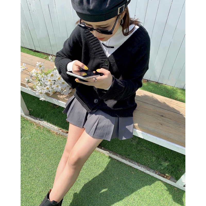 Oli cardigan - Áo Cardigan len basic dáng dài | BigBuy360 - bigbuy360.vn