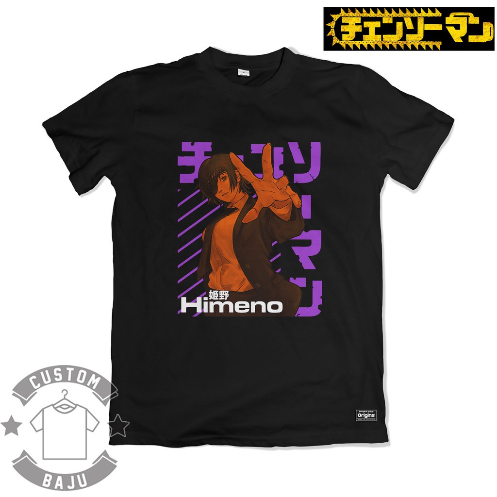(SALE HOT) Áo thun in hình Anime Chainsaw Man 629 Himeno độc đẹp