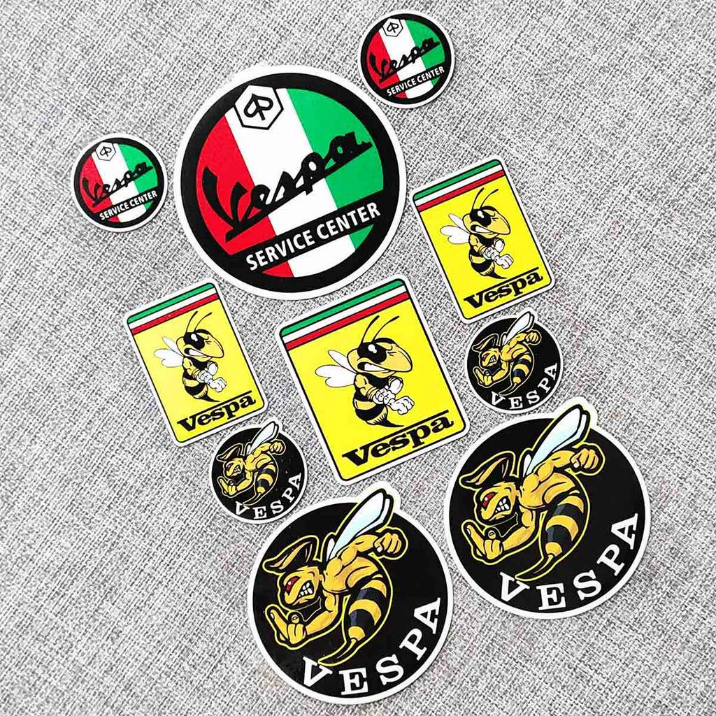 Decal Dán Trang Trí Xe Mô Tô Hình Người Lái Xe Mô Tô