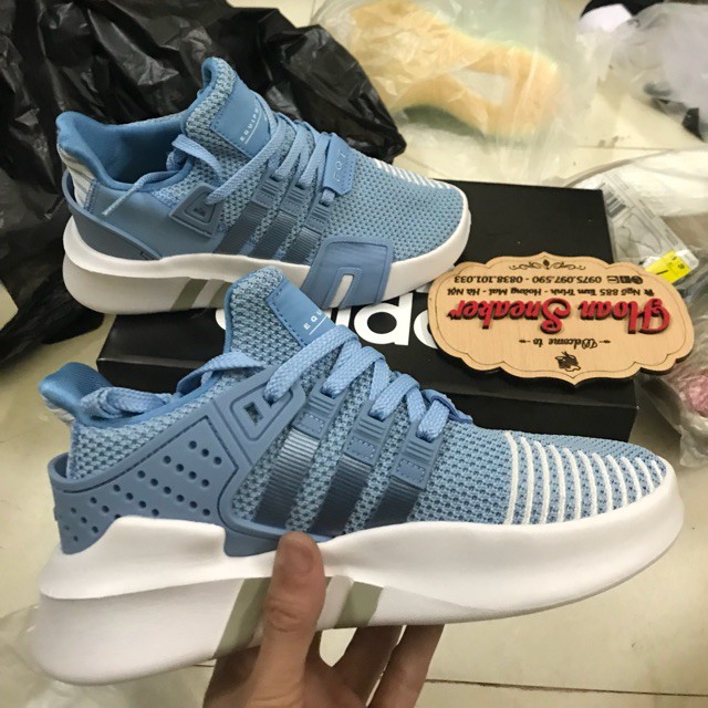 (HOT) [ Ảnh thật + full size + box ] Giầy sneaker EQT 2019 xanh dương cực hot.- còn hàng