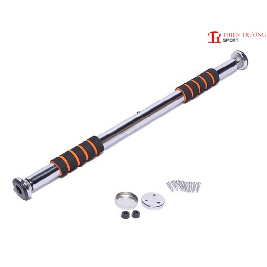 Xà đơn treo tường gắn cửa độ dài tùy chỉnh 80 -  130 cm , dụng cụ tập gym