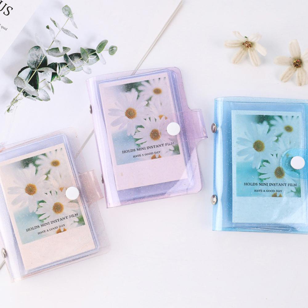 Album Ảnh 3 inches Bìa Trong Suốt Lấp Lánh