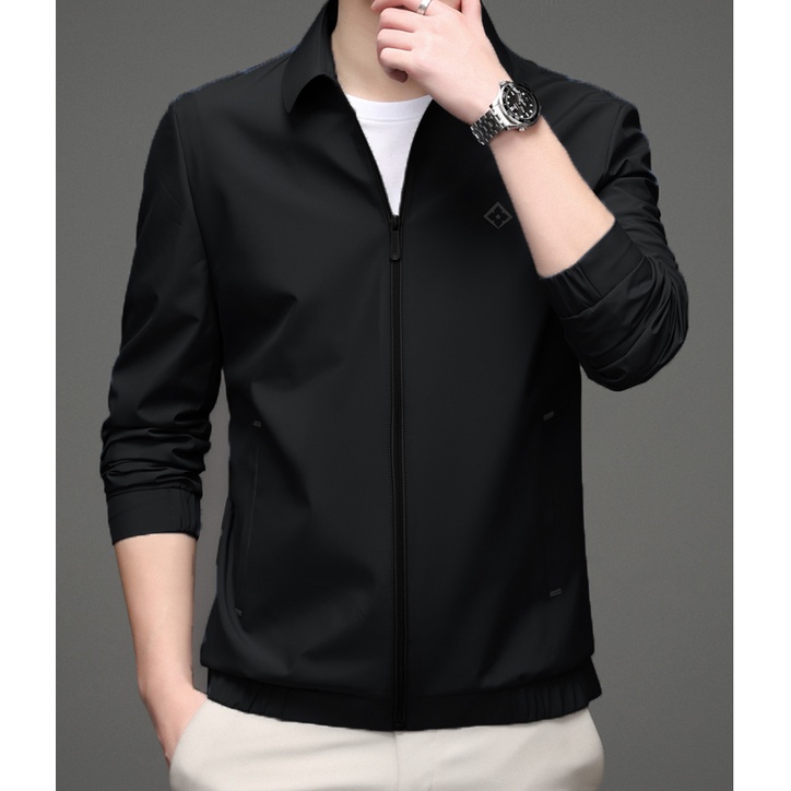 Áo khoác nam Áo khoát nam gió dù 2 lớp chống nắng CÁN CỔ SƠ MI hàng bao chất hàng chuẩn shop-A1035