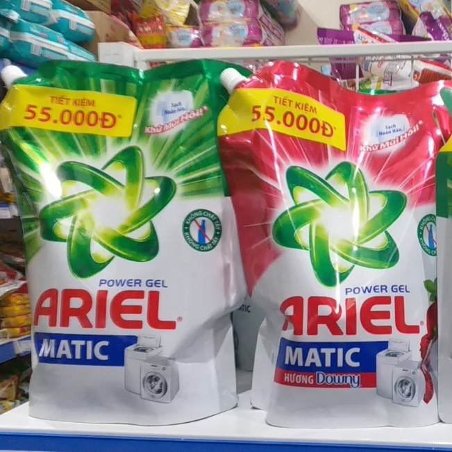 Nước Giặt Ariel Matic Túi 2,4Kg