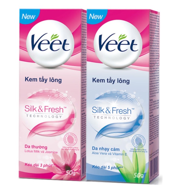 KEM TẨY LÔNG VEET 25G, 50G.