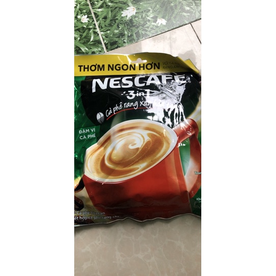 Nescafe 3 in 1 đậm đà hài hoà bịch (46gói x17g)hàng thêm 2 gói