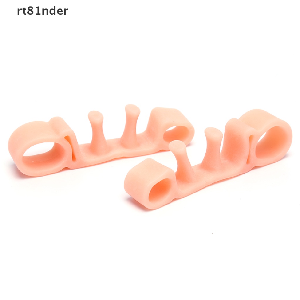1 Cặp Đai Silicone Tách Ngón Chân Chỉnh Hình Chăm Sóc Ngón Chân Cái