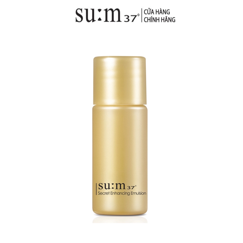 Combo 3 Sữa dưỡng duy trì độ ẩm chống lão hóa Su:m37 Secret Enhancing Emulsion 5ml