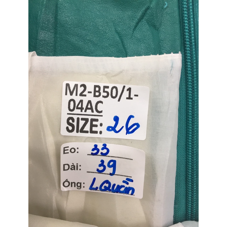 Chân Váy Da B50/104AC - Size 26