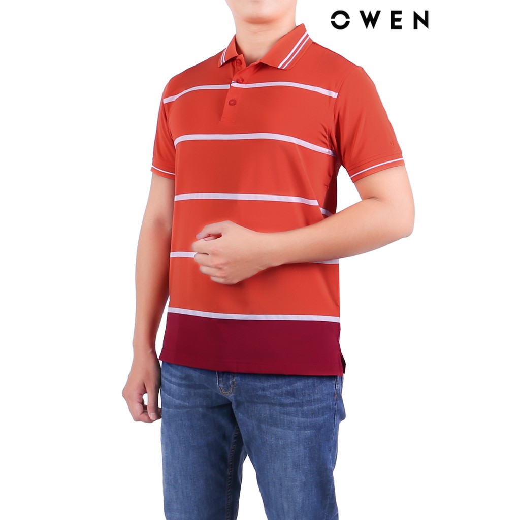 Áo polo ngắn tay Bodyfit OWEN - PAT20192