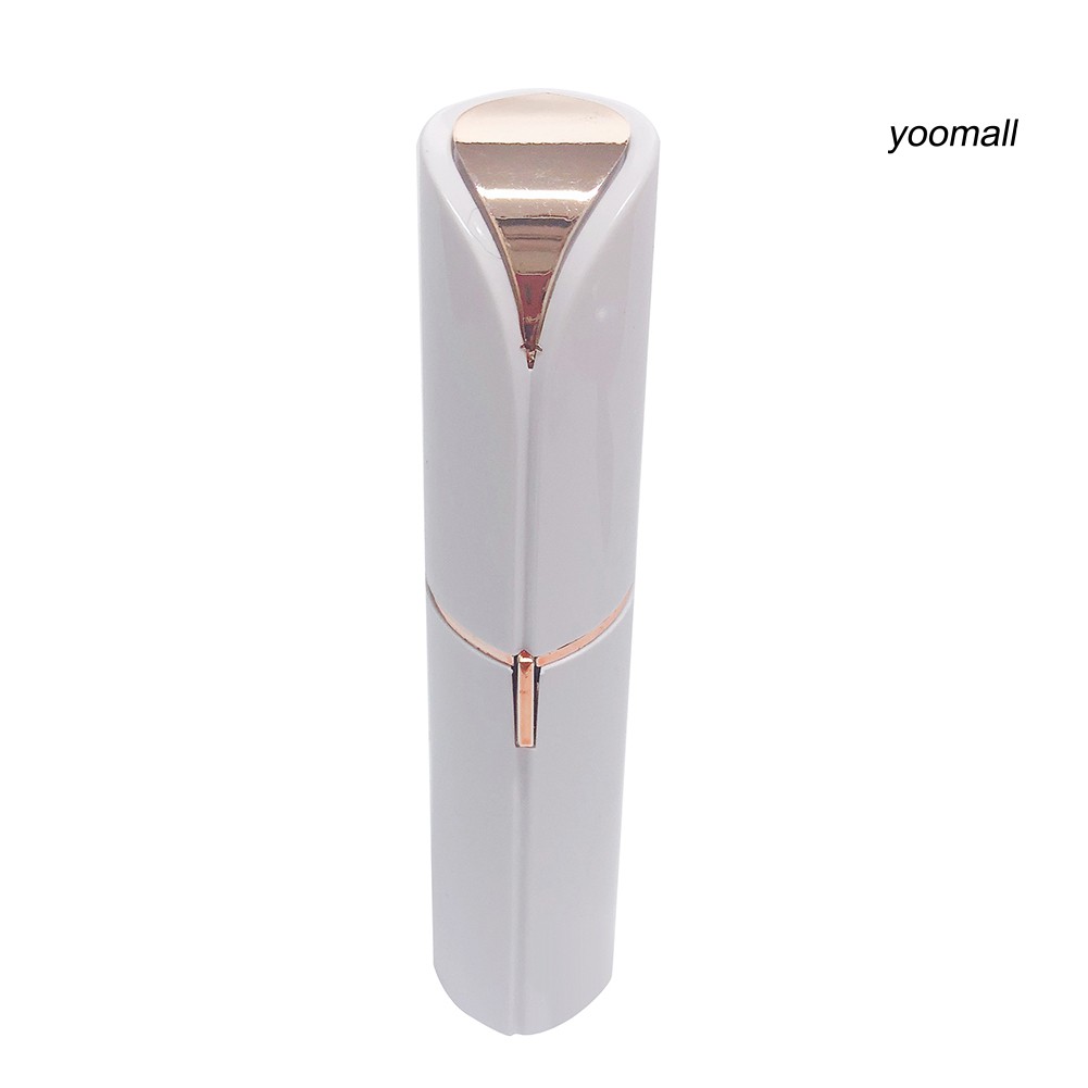 Máy tẩy lông không đau thiết kế hình thỏi son bỏ túi tiện lợi