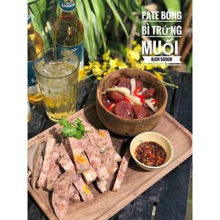 PATE BÓNG BÌ TRỨNG MUỐI