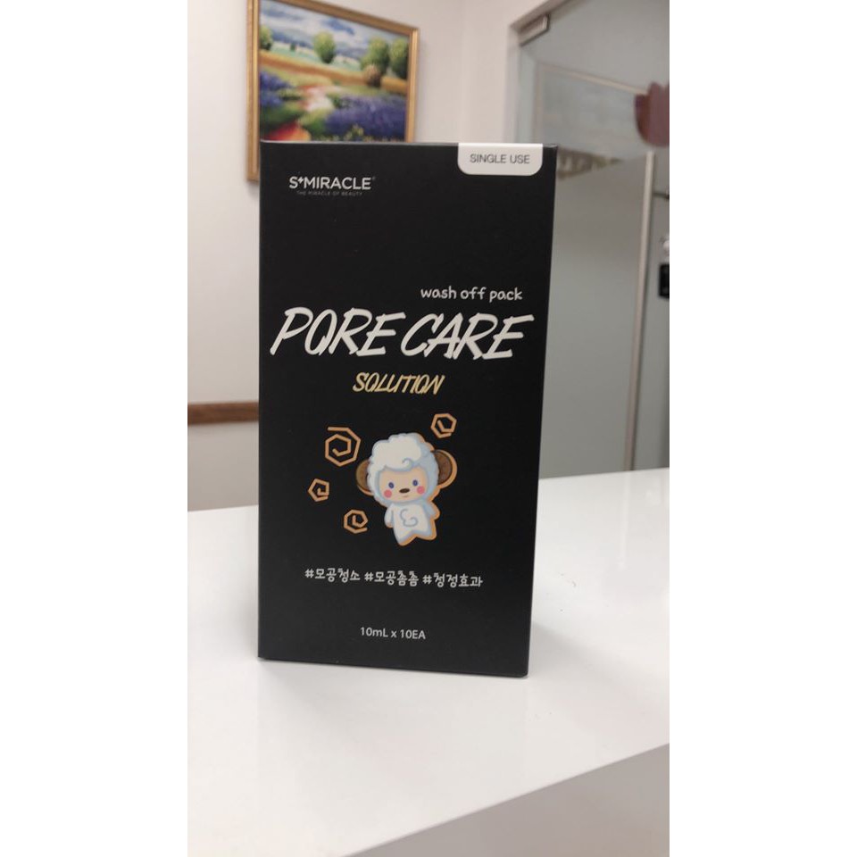 MẶT NẠ 👉PORE CARE: THU NHỎ LỖ CHÂN LÔNG S+ MIRACLE