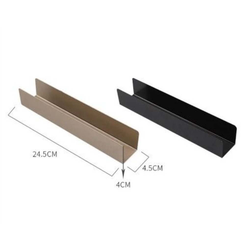 Khuôn Chữ U 10 Inch Làm Bánh Quy Chống Dính Tiện Dụng Đen