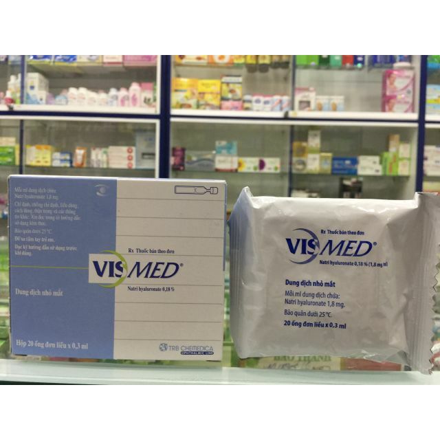 Nhỏ mắt tép Vis med