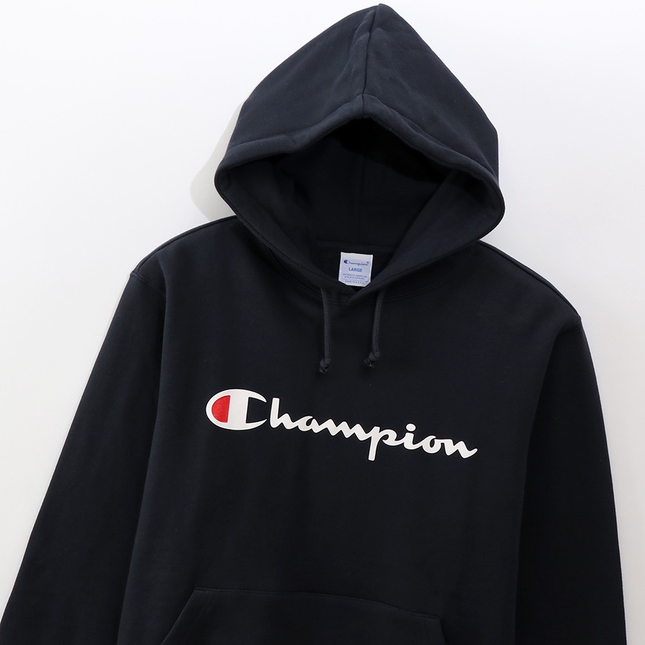 Áo Hoodie Nam Champion Màu Xanh Navy Cmpc3Q102370