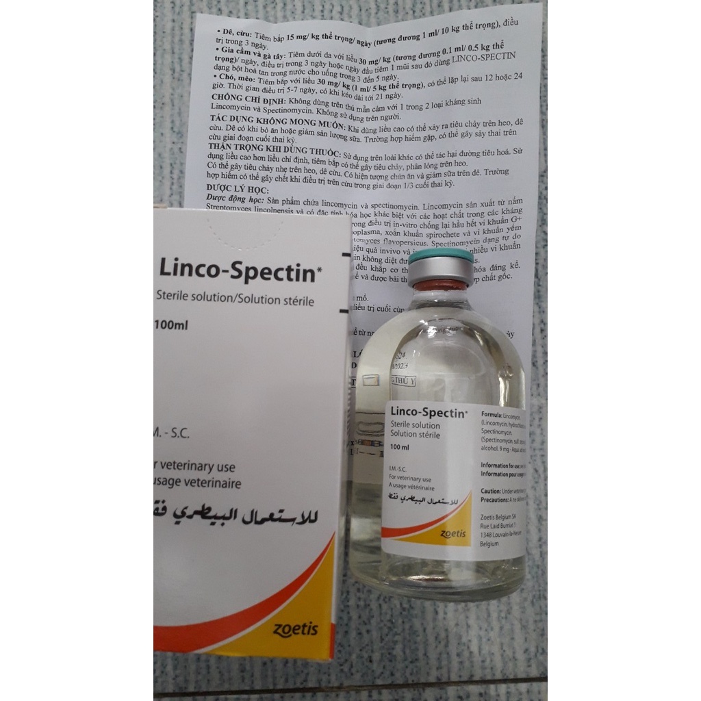 Lincosal, Linco S, Lincospec Mỹ, Linco spectin, Interspectin L, Linco spec 100ml