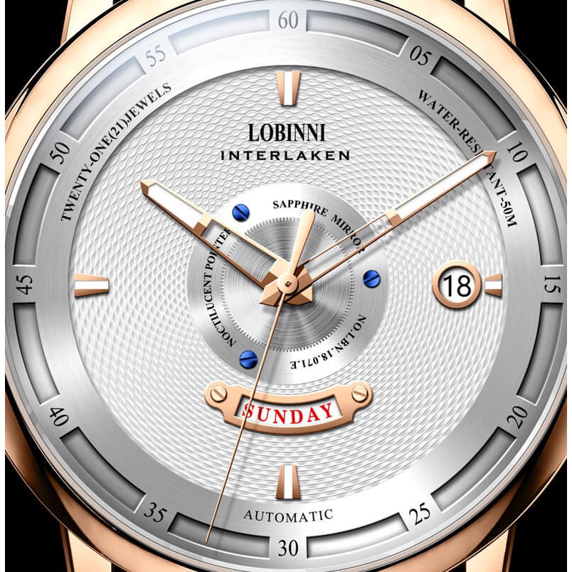 Đồng hồ nam chính hãng LOBINNI L18071-1