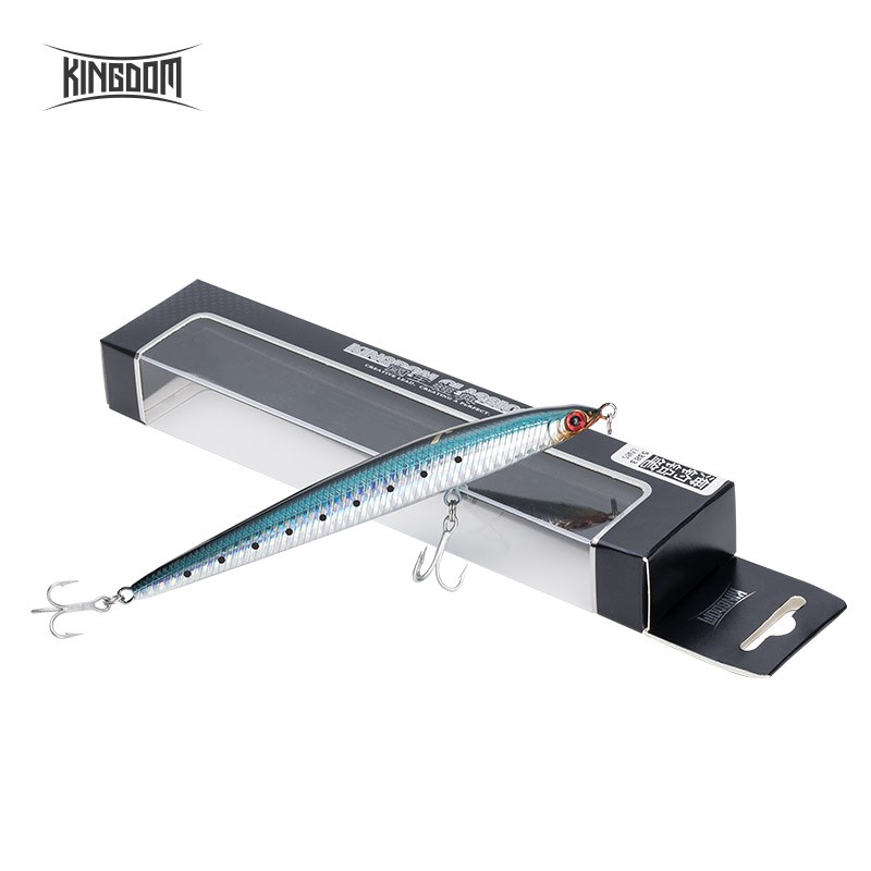 Kingdom Mồi Câu Cá Giả Pencil Loại Chìm Không Môi 17g 30g Chất Lượng Tốt Cho Cá Rô Cá Chép