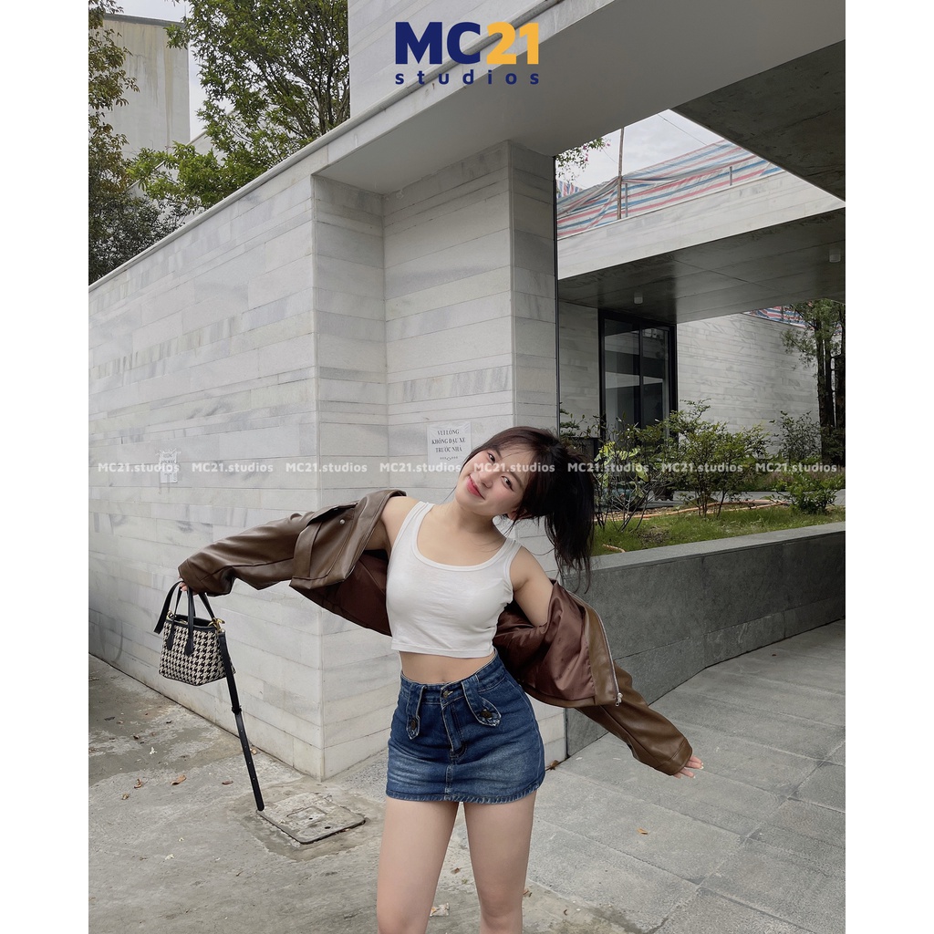 Áo croptop ba lỗ MINION CLOTHING dáng ôm co giãn chất thun xịn cao cấp phong cách Ulzzang Streetwear Hàn Quốc A3213