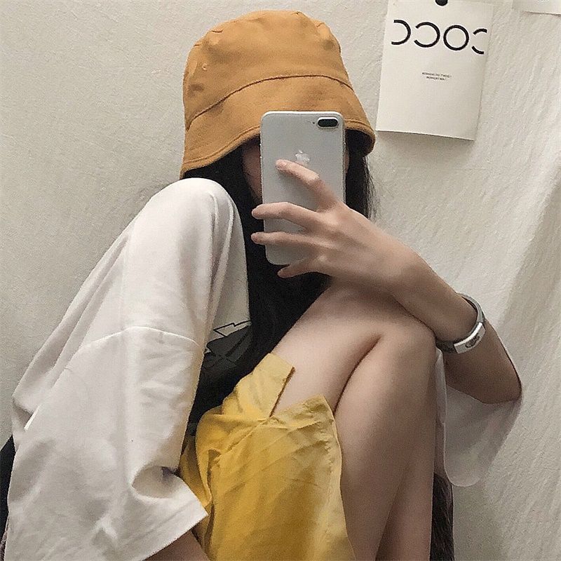 Mũ Tai Bèo Màu Trơn Phong Cách Retro Cho Nữ