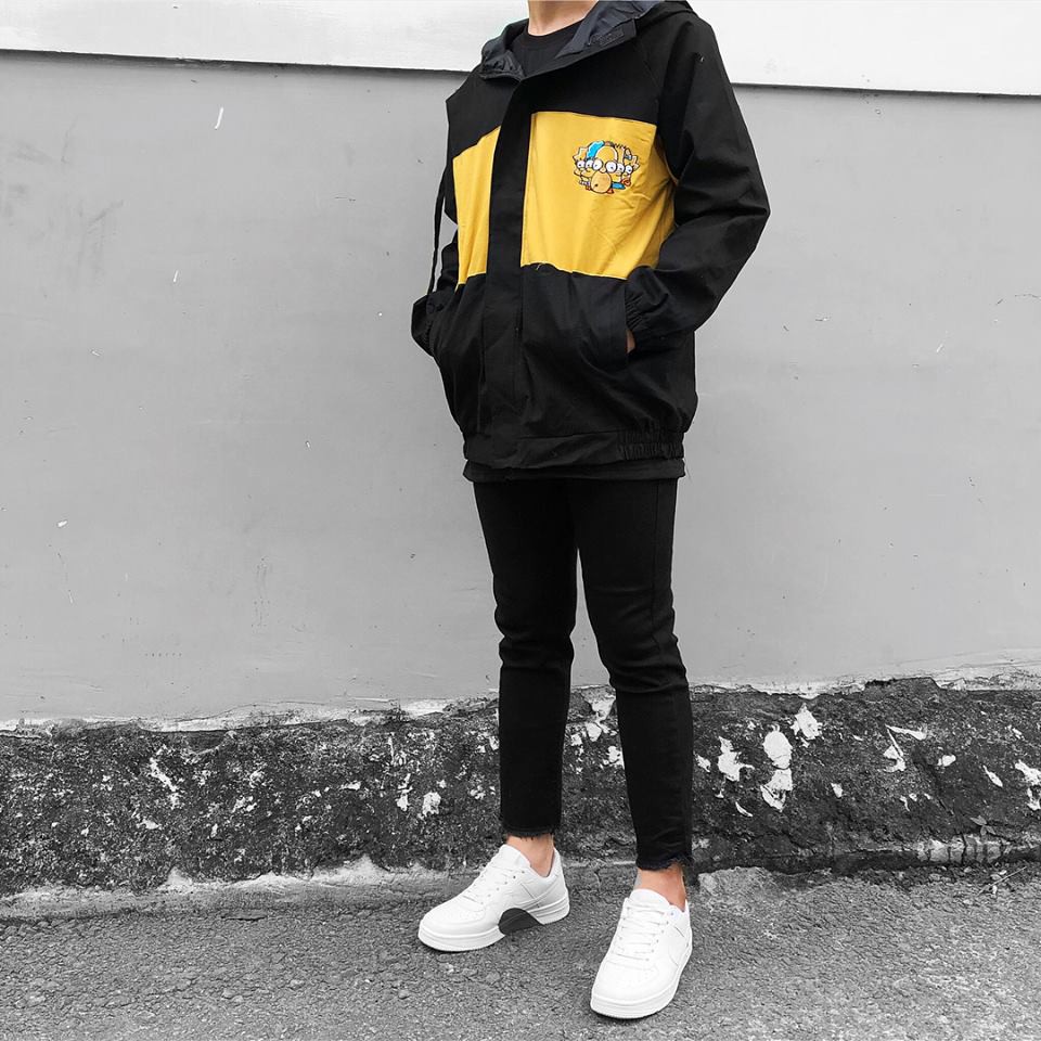 Áo khoác dù simpson jacket