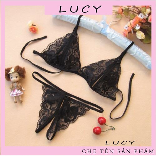 Bộ Đồ Lót Sexy Xẻ Đáy, Hở Nhũ Hoa, Quyến Rũ, Gợi Cảm | BigBuy360 - bigbuy360.vn