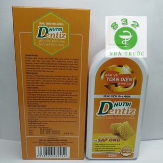 Nước súc miệng Nutri Dentiz 250ml