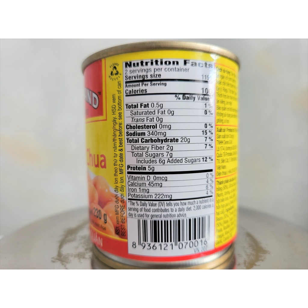 [230g - Hộp nhỏ] ĐẬU XỐT CÀ CHUA [VN] AYAM Baked beans in tomato sauce (halal)