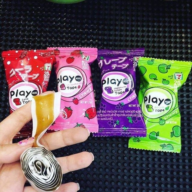 Kẹo cuộn play Thái Lan