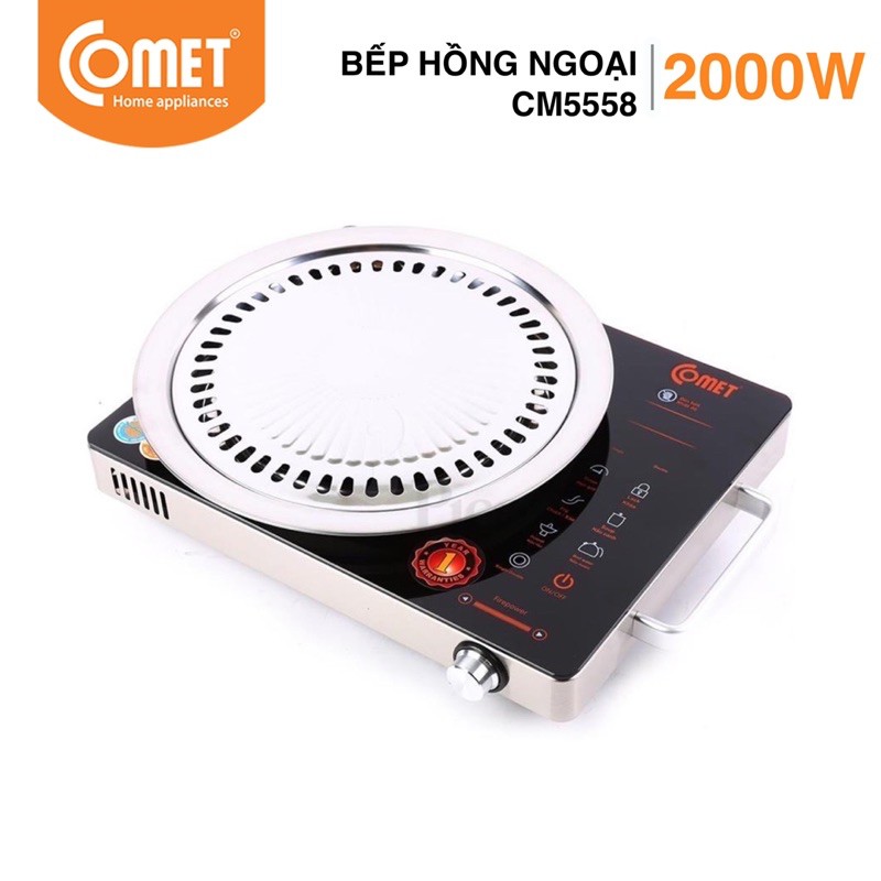 Bếp hồng ngoại nút cảm ứng COMET - CM5558