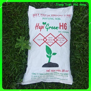 Đất Trồng Hữu Cơ H6 Hapi Green - Bao 20 dm3 ~7kg5