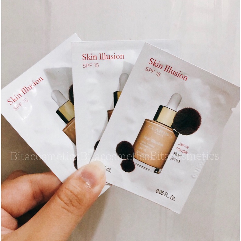 Sample 1,5ml kem nền Clarins skin illusion tone 103