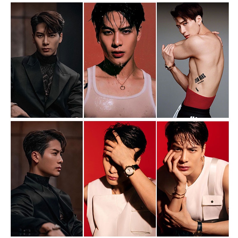 Bộ Tranh Đính Đá 5d Họa Tiết Jackson Wang5D Độc Đáo Kích Thước 30x40cm Dùng Trang Trí Nhà Cửa