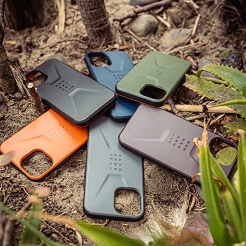 Ốp lưng chống sốc UAG Civilian cho iPhone 13, 13 Pro, 13 Pro Max chống sốc bảo vệ máy mạnh mẽ nam tính