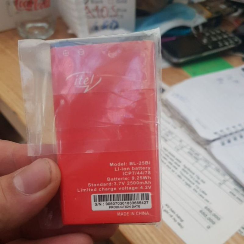 Pin itel 5311/bl 25BI/Fome Bl 25bi