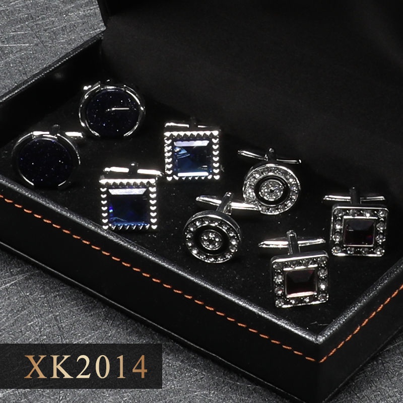 Set 4 Cặp Nút Cài Áo Sơ Mi Nam Công Sở Sang Trọng 2014 Fulu Baoyuan Cửa Hàng 6/5